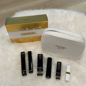 Chanel Exclusive Holiday 2024 High Points 3 pcs Gift Set Lilas Lip Balm Mascara